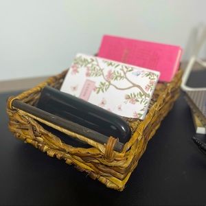 Cute Basket with 4 Sections